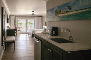 Room, 2 Queen Beds, Beachfront | Living area | Flat-screen TV, table tennis, toys, books - St. James's Club Antigua - All Inclusive (Mamora Bay)