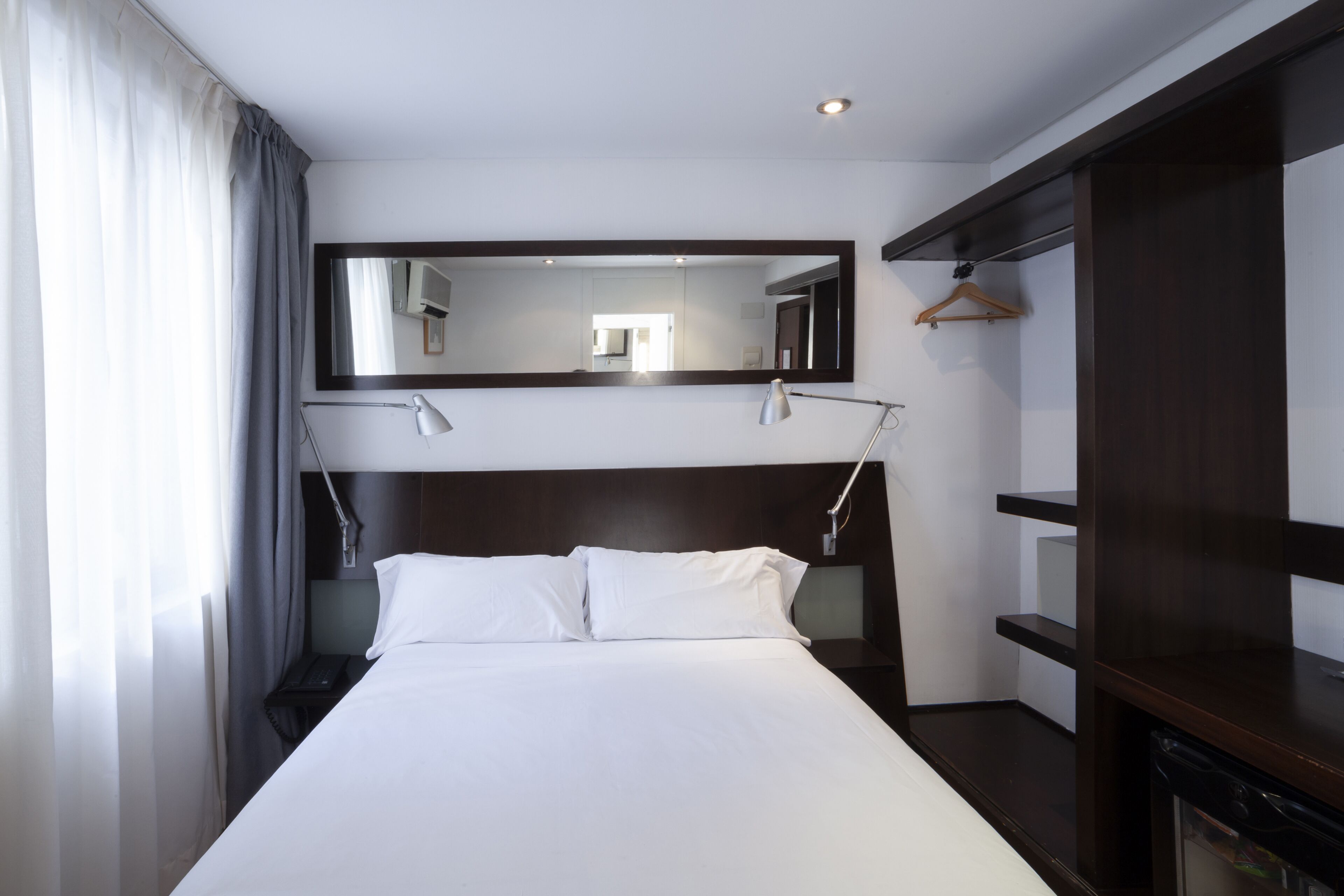 Minibar, in-room safe, desk, blackout curtains