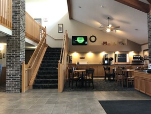 Free daily full breakfast - FairBridge Inn & Suites in Thorp, WI (Thorp)