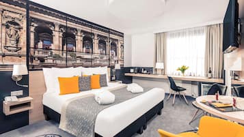 Privilege, Habitación Confort, 1 cama doble | Ropa de cama hipoalergénica, minibar, caja fuerte y escritorio