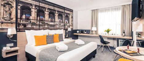 Privilege, Habitación Confort, 1 cama matrimonial | Ropa de cama hipoalergénica y minibar