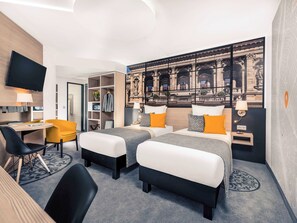 低過敏寢具、迷你吧、客房內保險箱、書桌