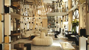 Sala de estar en el lobby