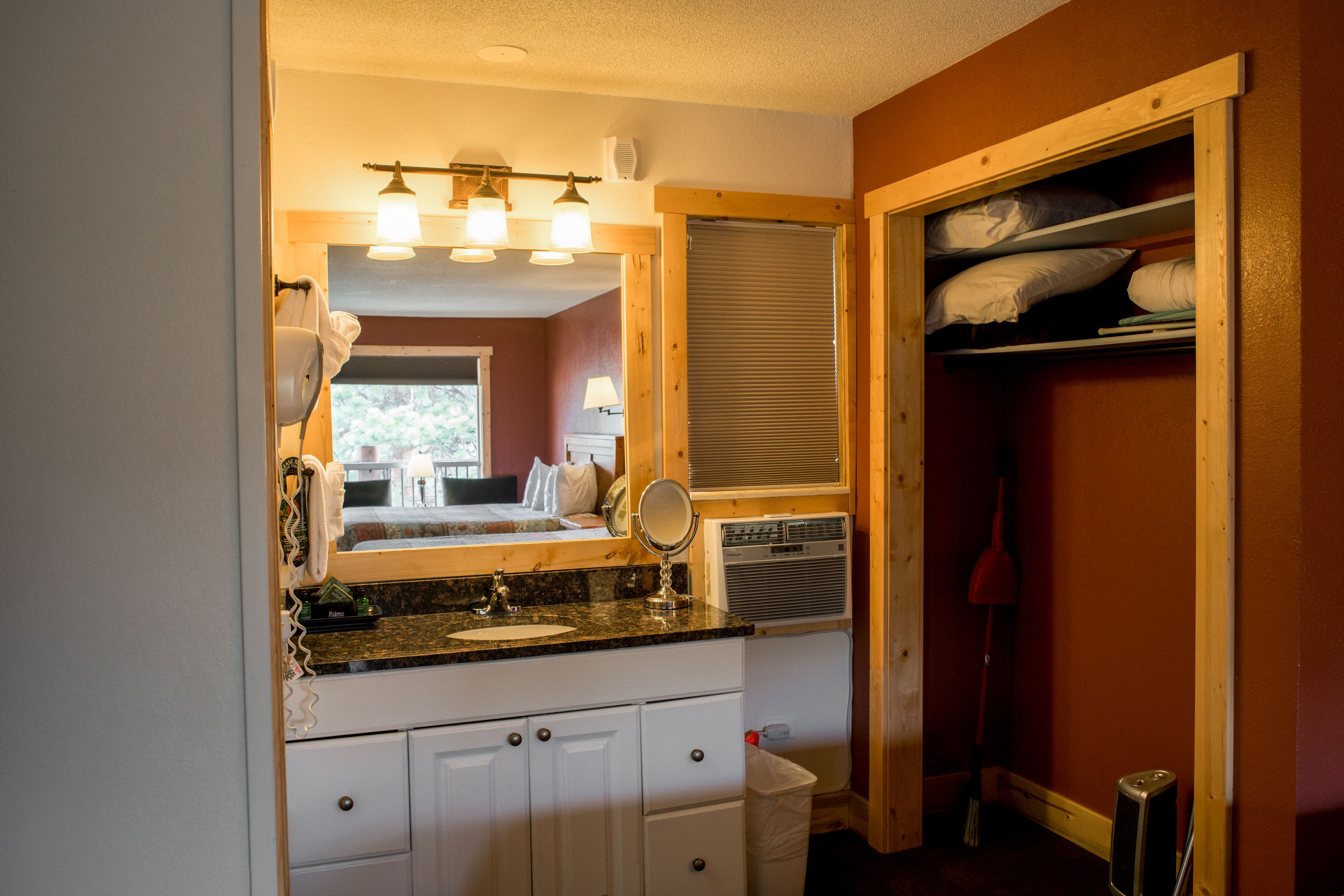 junior suite, 2 queen beds, kitchen (not pet friendly) | 1 bedroom, desk, iron/ironing board, rollaway beds