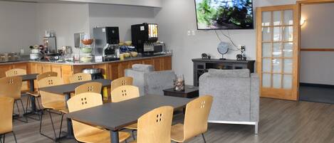 Gratis kontinental frukost varje dag