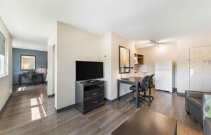 Superior Studio, Multiple Beds, Non Smoking | Premium bedding, desk, blackout drapes, iron/ironing board