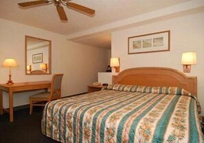 Desk, iron/ironing board, free WiFi, bed sheets