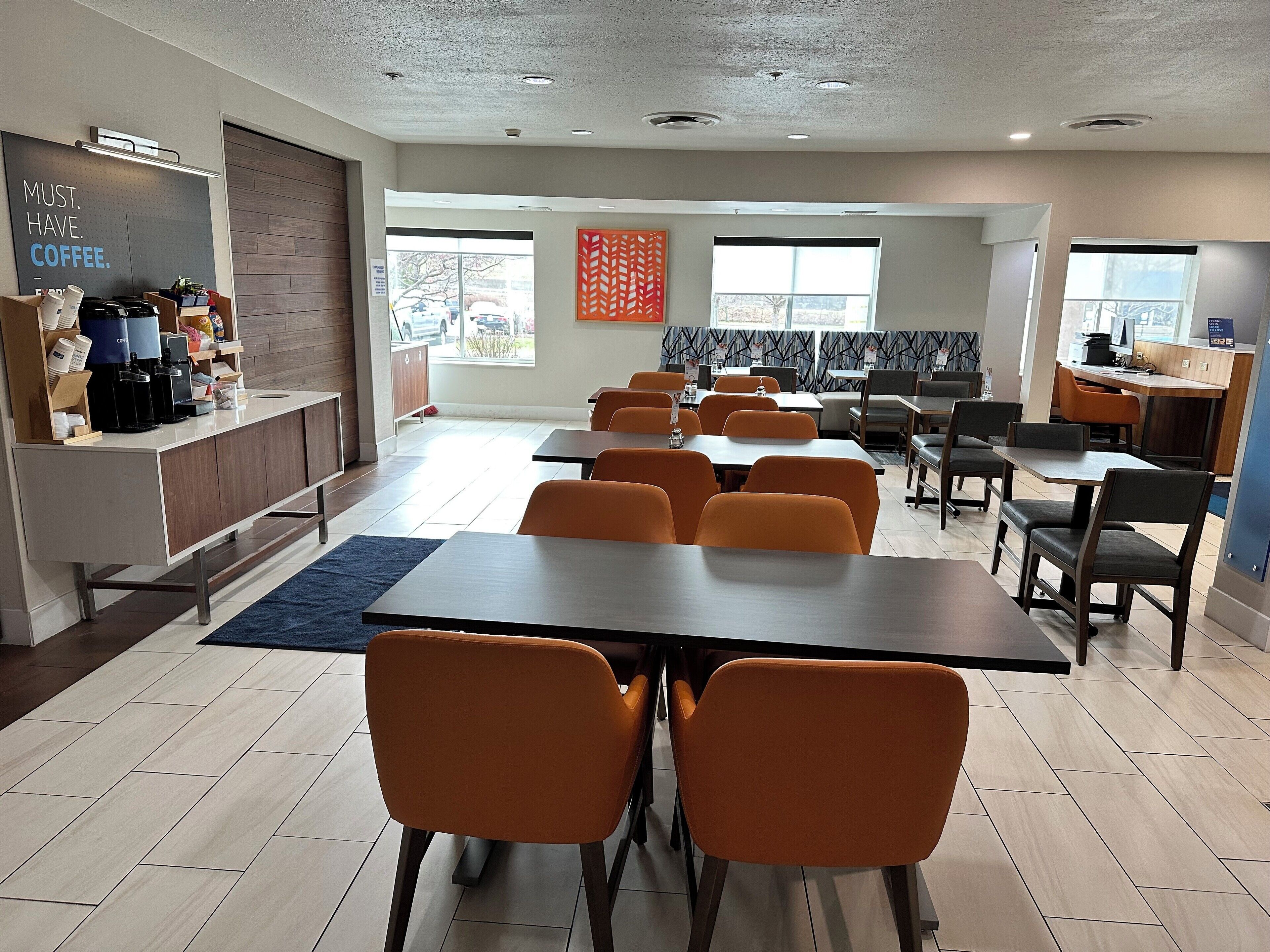 Gratis frukostbuffé varje dag 