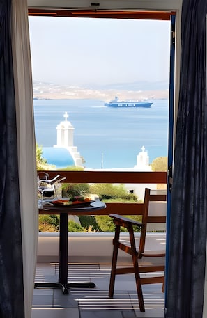 Standard Double or Twin Room, Sea View | View from room