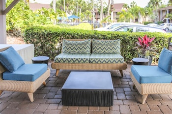 Patio, balcany or terrace at Hilton Vacation Club Polynesian Isles Kissimmee