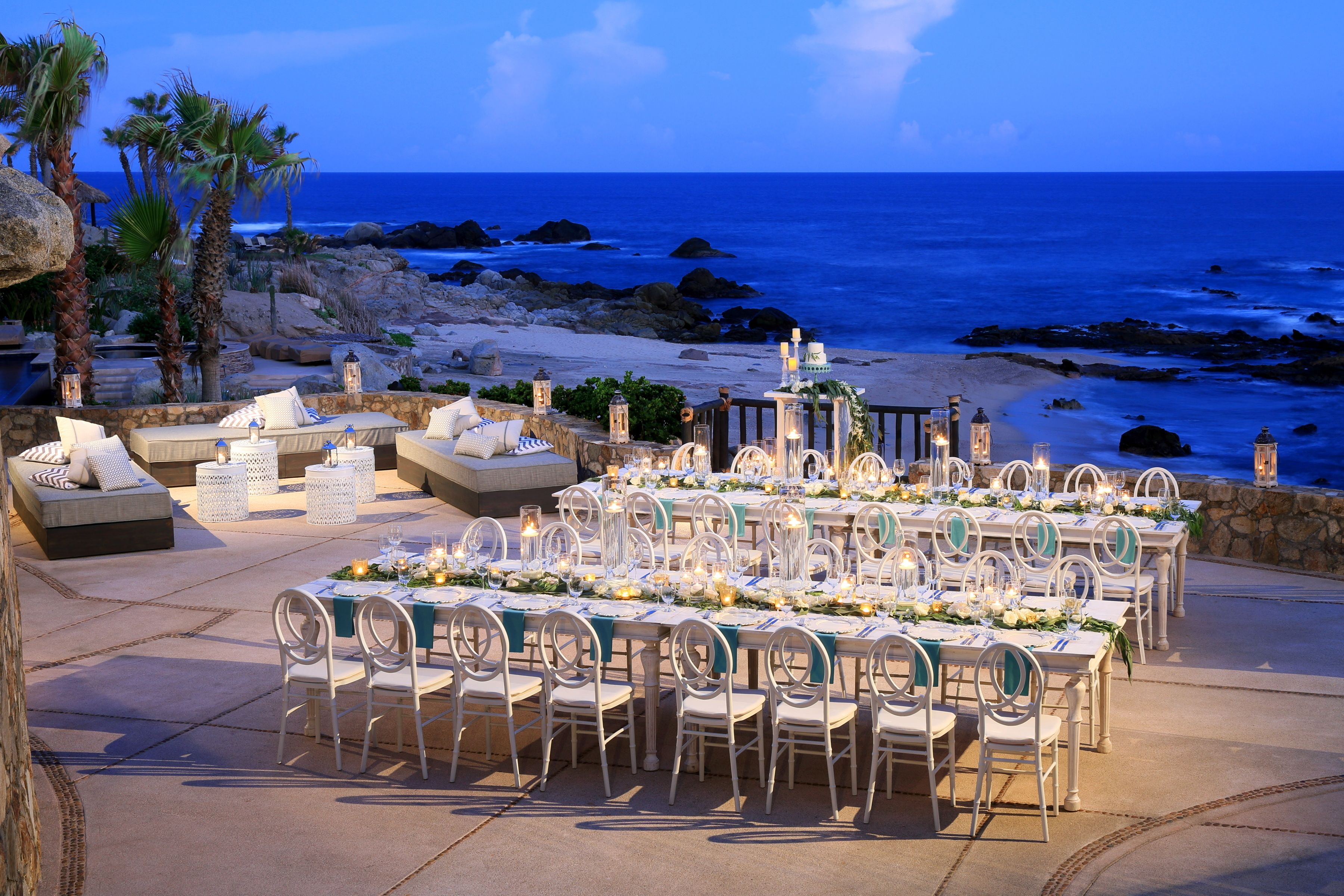 Área para banquetes al aire libre