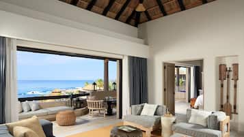 Suite, 1 Bedroom | Living area | LCD TV, DVD player, pay movies