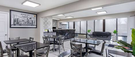 Free daily on-the-go breakfast