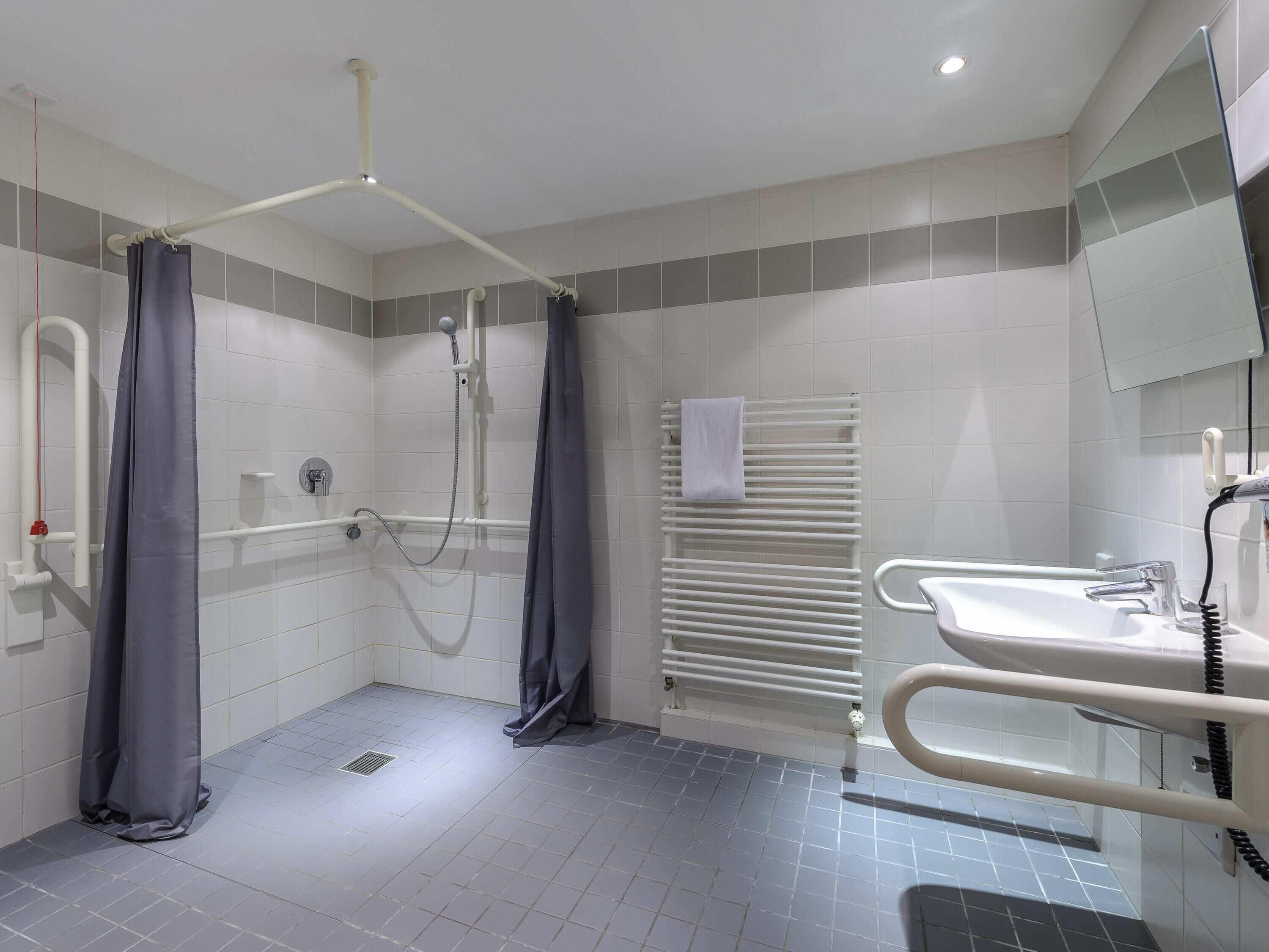 family room, multiple beds (new concept) | desk, blackout curtains, soundproofing, iron/ironing board