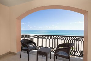 Deluxe Room, Balcony, Oceanfront | Balcony view - Royal Solaris Los Cabos & Spa - All Inclusive (San José del Cabo)