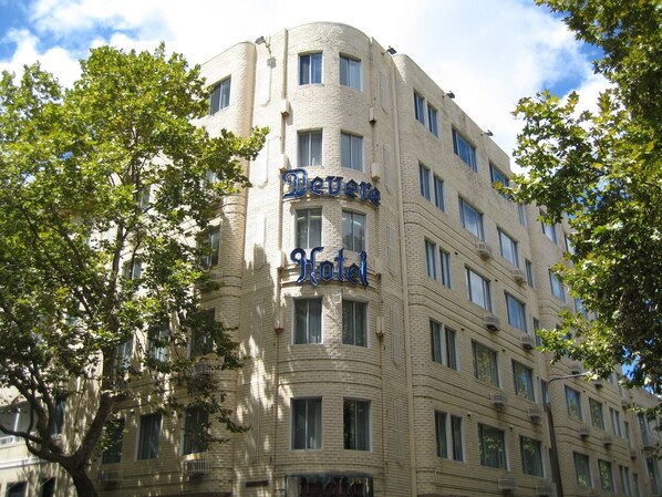 Façade de l’hébergement 