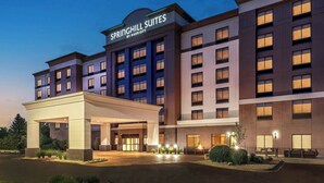 A multi-story hotel with a prominent entrance and signage for Springhill Suites by Marriott. - Springhill Suites By Marriott Denver Westminster (Westminster)