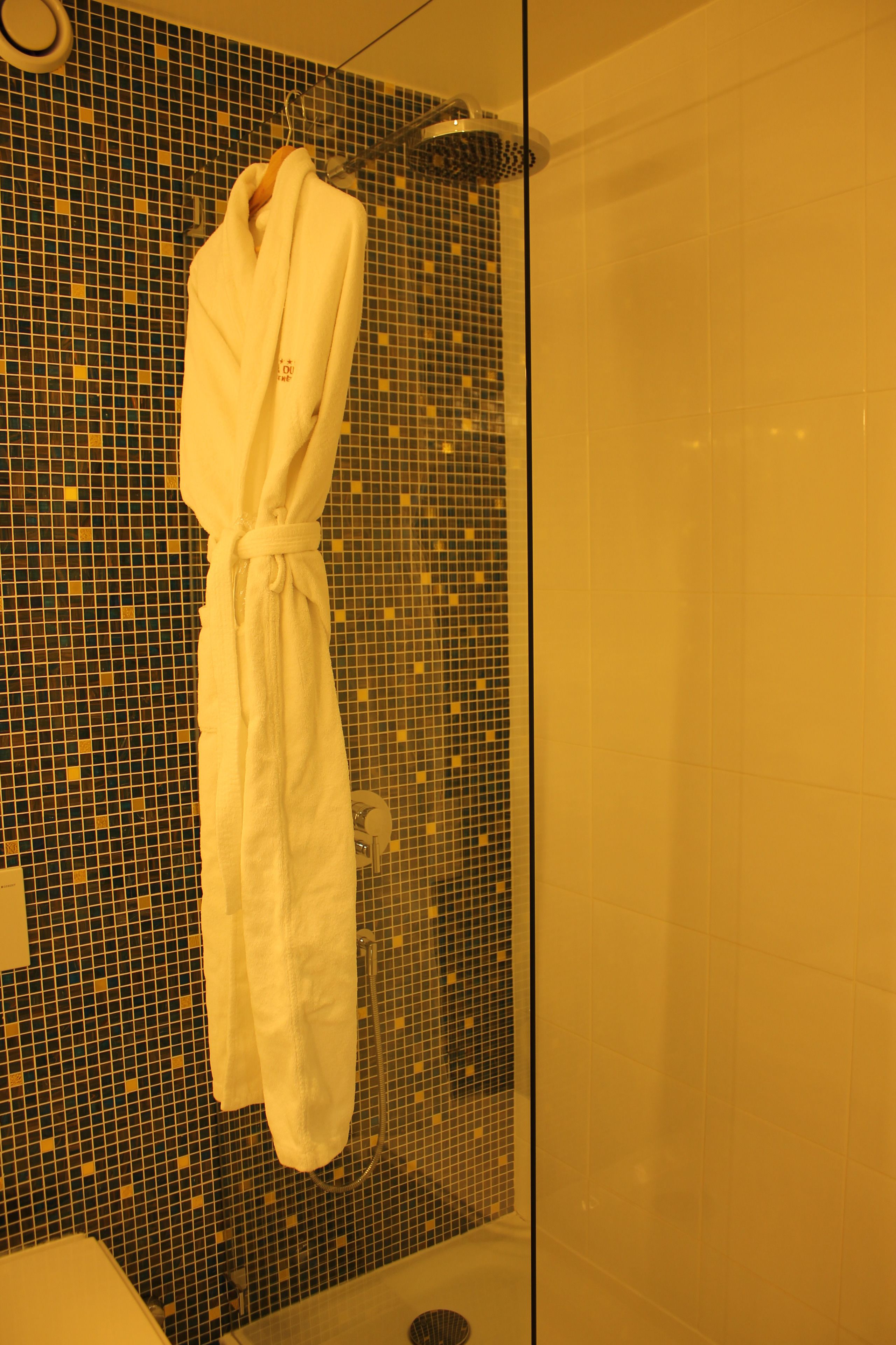 free toiletries, hair dryer, dressing gowns, slippers