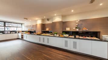 Daily buffet breakfast (EUR 10 per person)