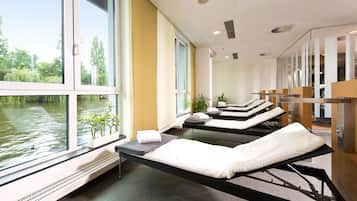 Sauna, bagno turco, trattamenti per il corpo, idroterapia, aromaterapia