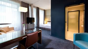 Ropa de cama hipoalergénica y minibar