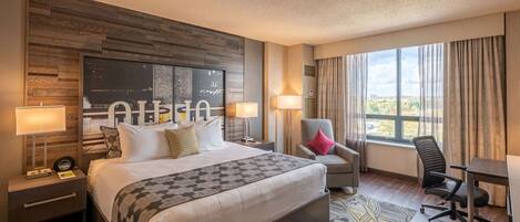 Premium bedding, pillowtop beds, in-room safe, desk