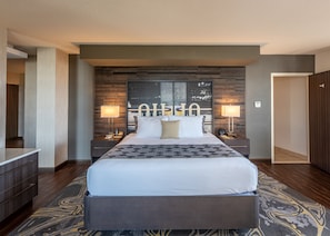 Premium bedding, pillowtop beds, in-room safe, desk