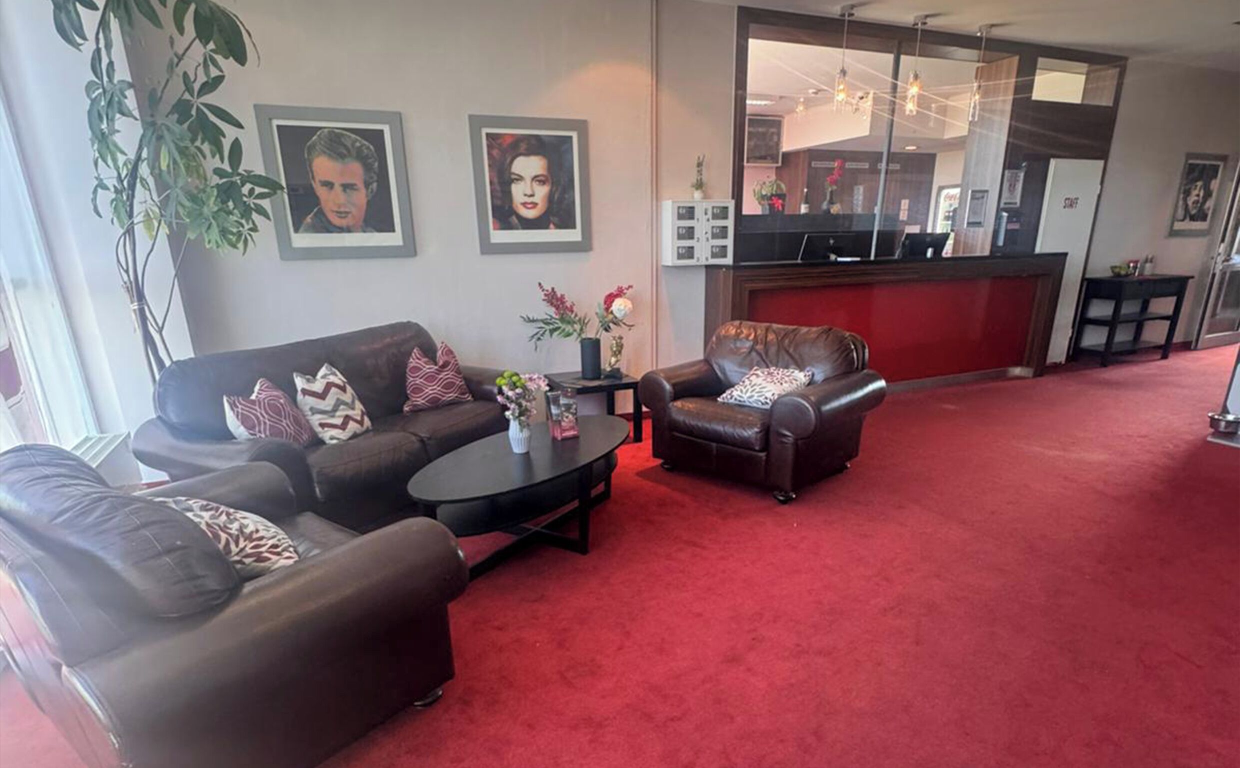 Lobby sitting area