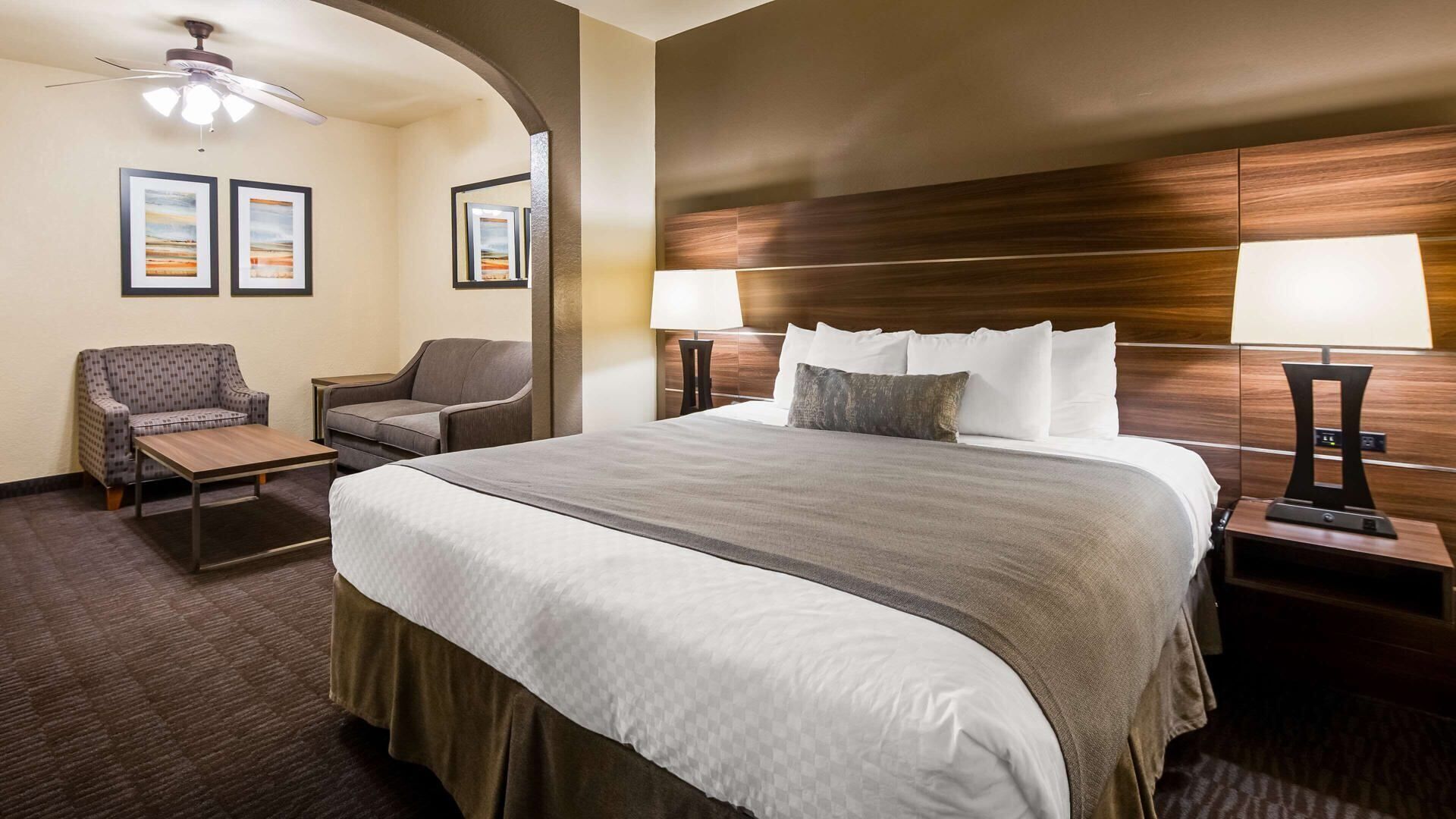 1 bedroom, premium bedding, in-room safe, individually furnished