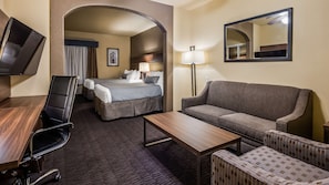 Suite, Multiple Beds, Non Smoking, Microwave (with Sofabed) | 1 bedroom, premium bedding, in-room safe, individually furnished - Best Western Plus Hill Country Suites (San Antonio)