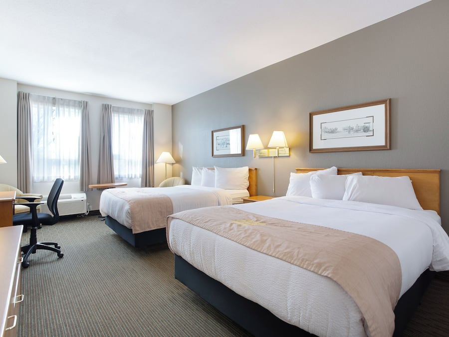 Standard Double Room, 2 Queen Beds | 1 bedroom, premium bedding, in-room safe, desk