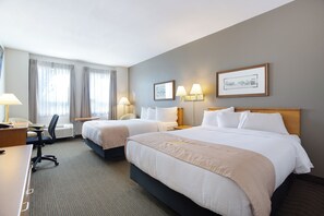 Queen Room with Two Queen Beds - Non-Smoking | 1 bedroom, premium bedding, in-room safe, soundproofing