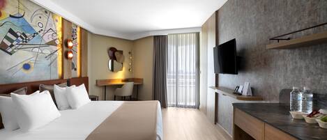 Minibar, in-room safe, desk, iron/ironing board (on request)