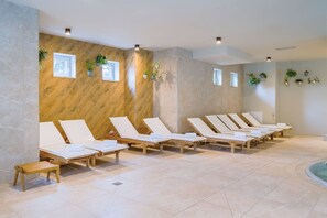 Sauna, soins corporels, soins d'aromathérapie