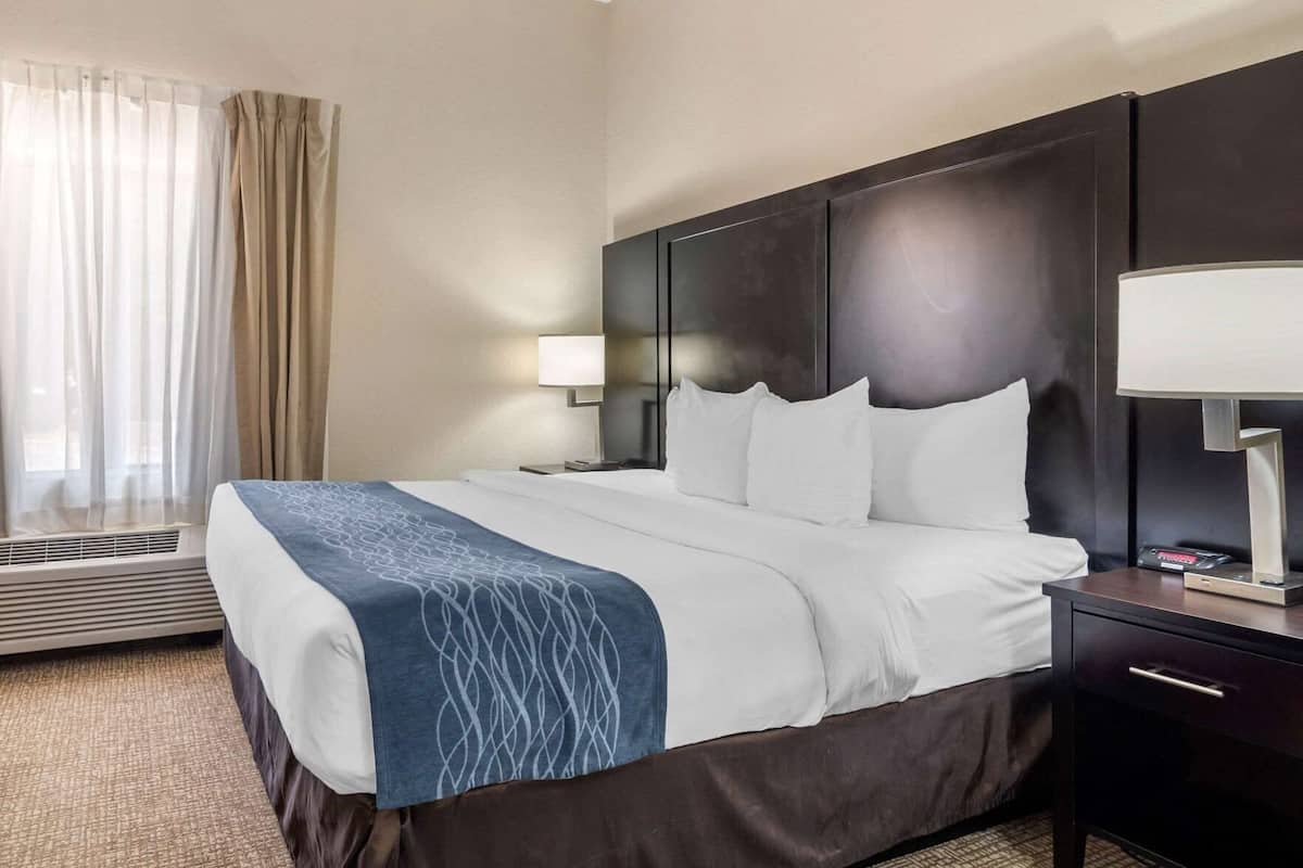 Premium bedding, in-room safe, desk, laptop workspace