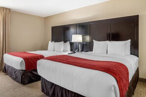 Suite, 2 Queen Beds, Non Smoking (1 Bedroom) | Premium bedding, in-room safe, desk, laptop workspace