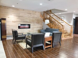 Sala de estar en el lobby