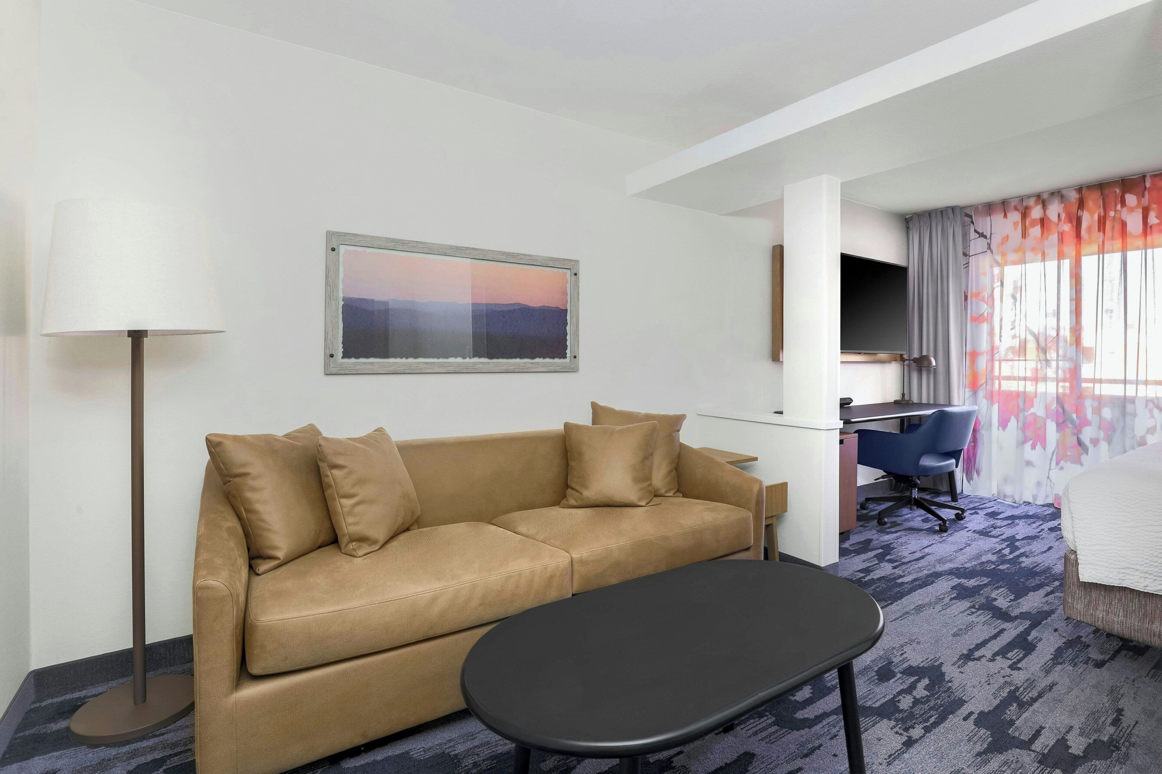 in-room safe, desk, blackout curtains, iron/ironing board