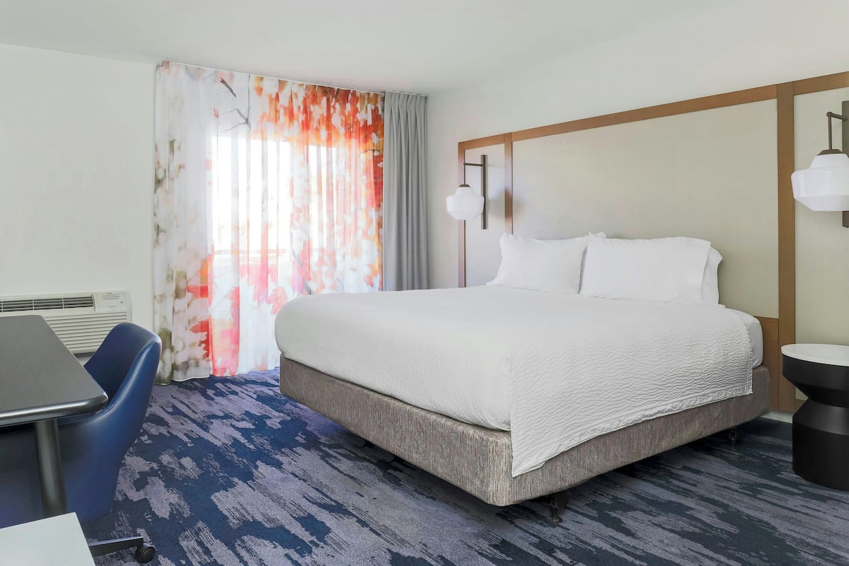 In-room safe, desk, blackout curtains, iron/ironing board