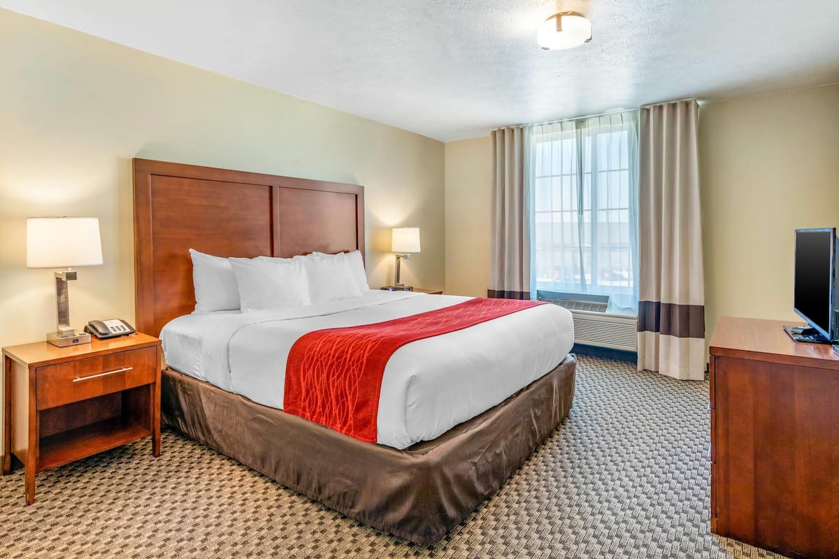 Suite, 1 King Bed with Sofa bed, Non Smoking | 1 bedroom, in-room safe, desk, laptop workspace
