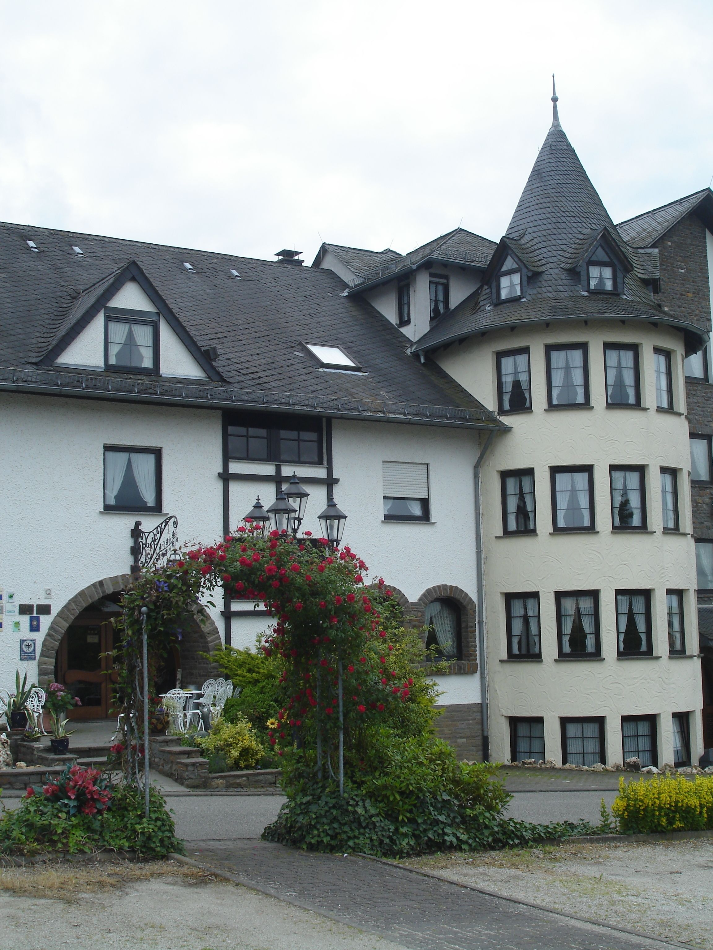 Fassade der Unterkunft