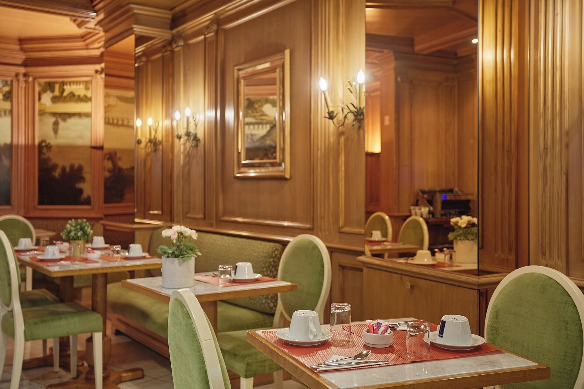 daily buffet breakfast (eur 14 per person)