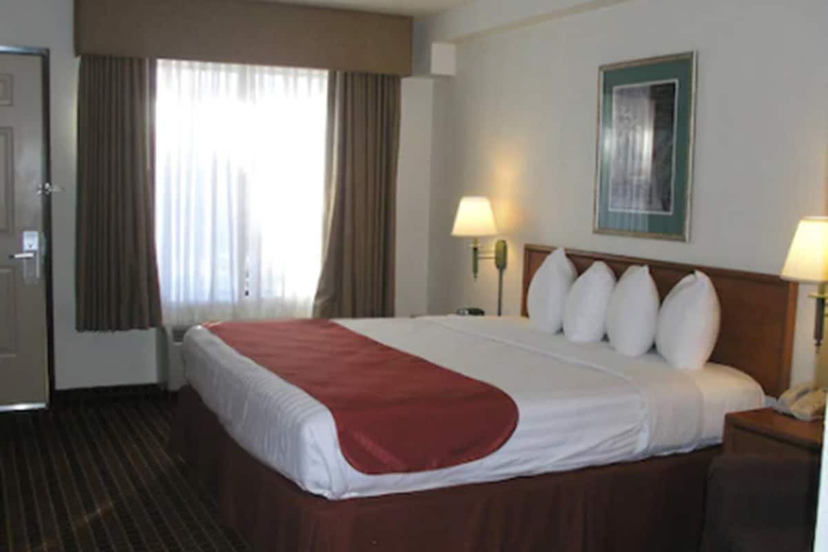 Iron/ironing board, free WiFi, bed sheets, alarm clocks