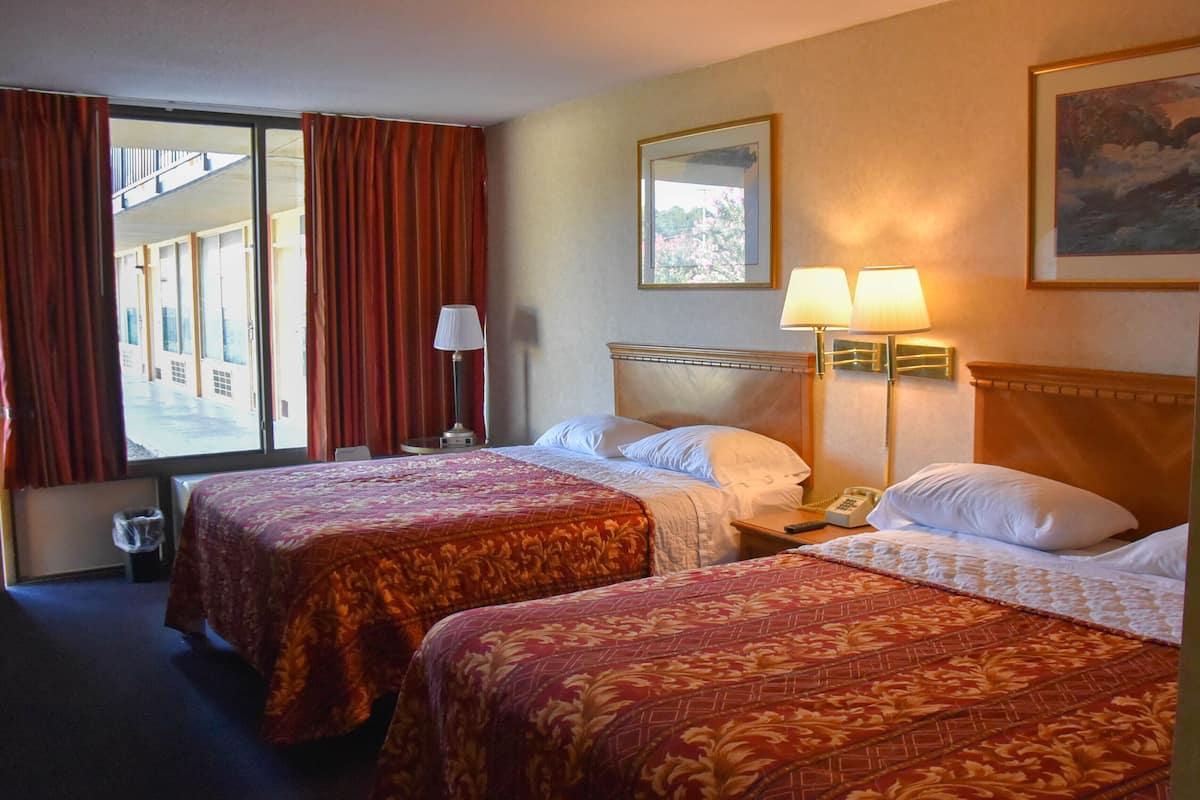 Standard Room, 2 Queen Beds, Non Smoking | Desk, WiFi (free)