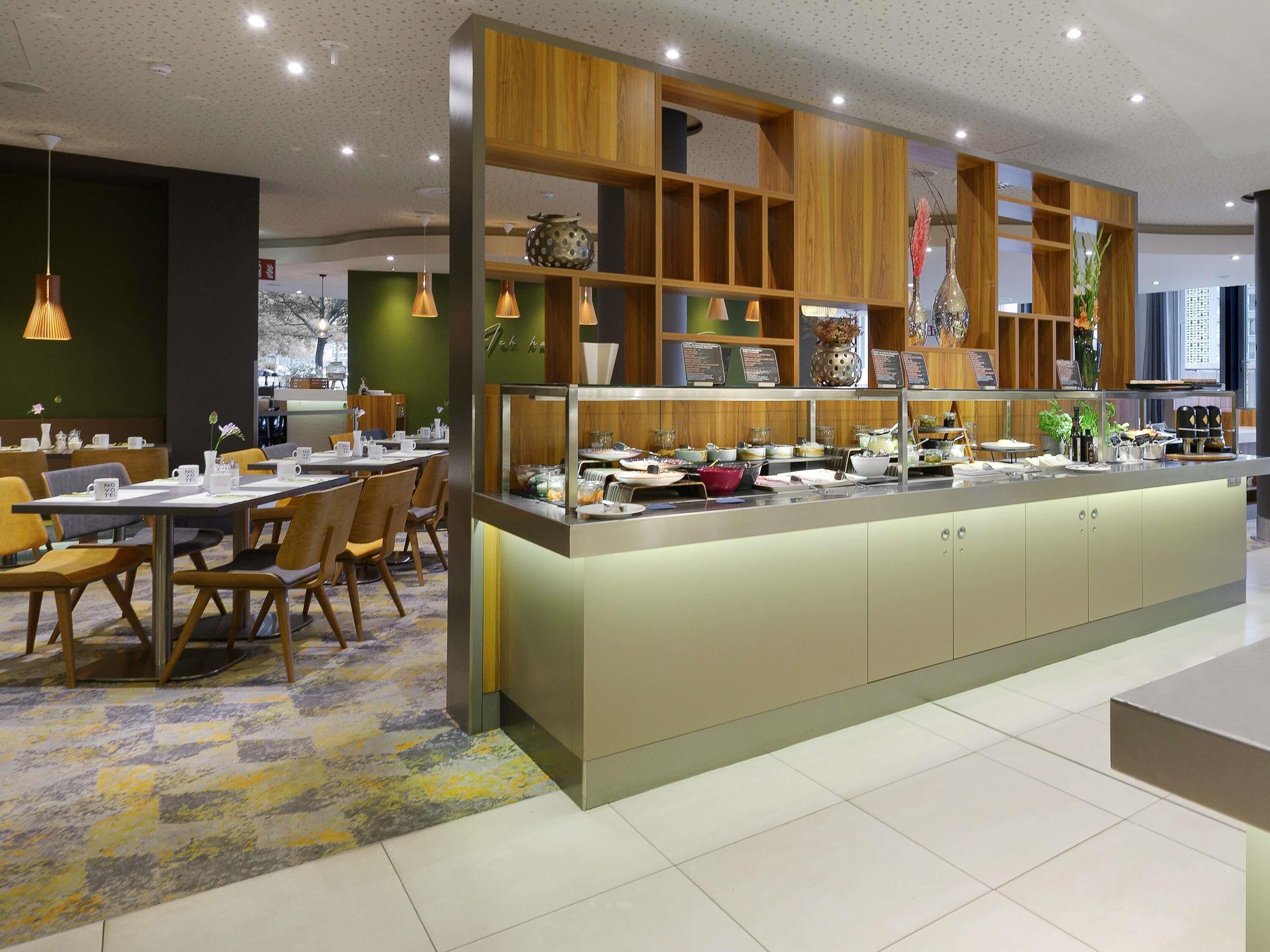Tägliches Frühstücksbuffet gegen Gebühr