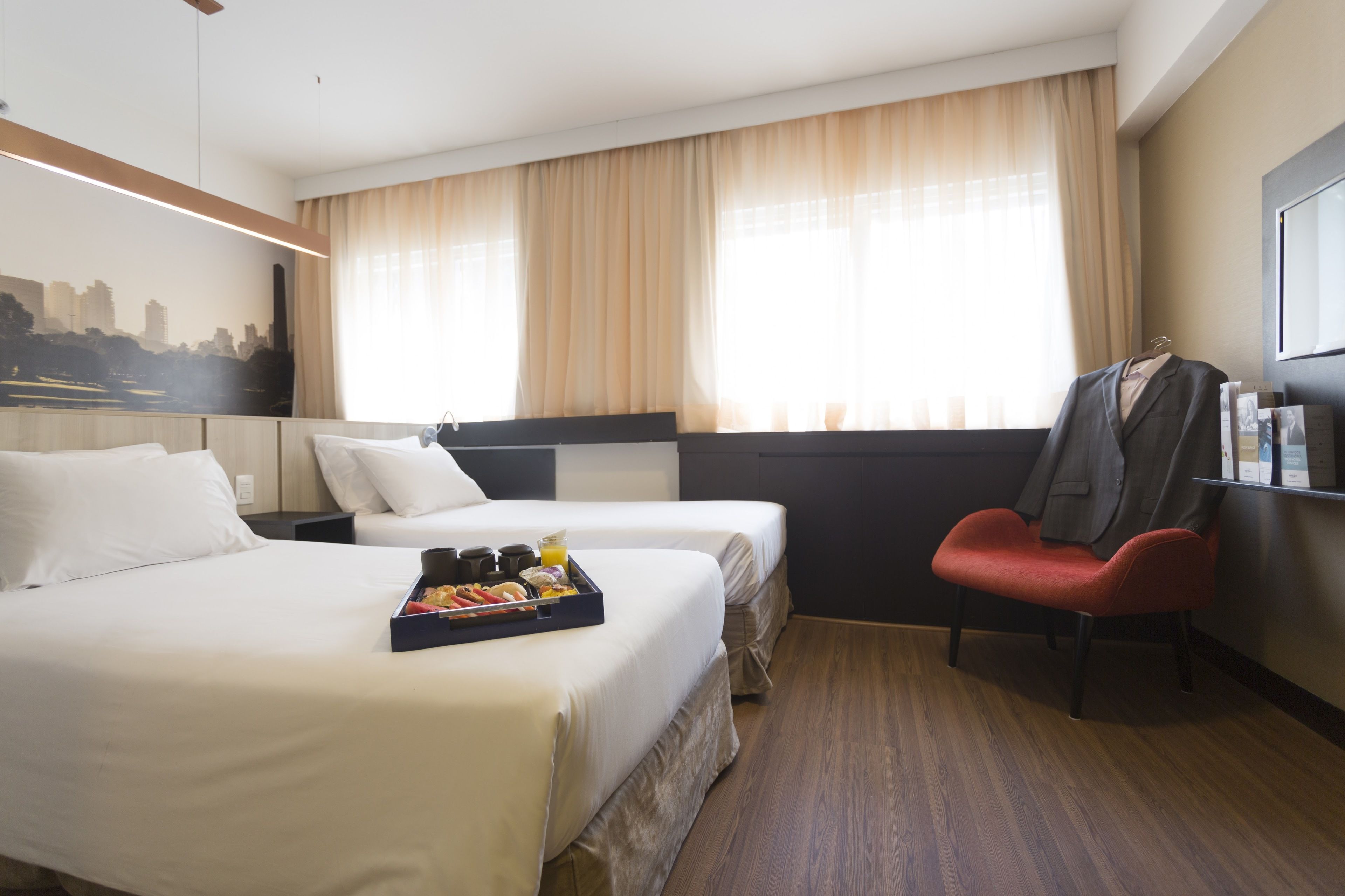 superior twin room, 2 single beds | minibar, in-room safe, desk, laptop workspace