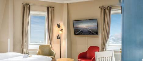 Premium tweepersoonskamer, uitzicht op zee | Kameruitzicht