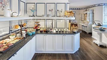 Gratis morgenmadsbuffet hver dag