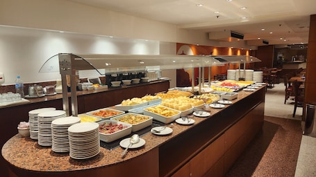 Área do café da manhã. Mar Palace Copacabana