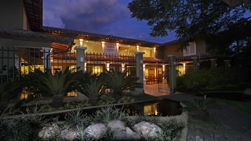 Front of property - evening/night